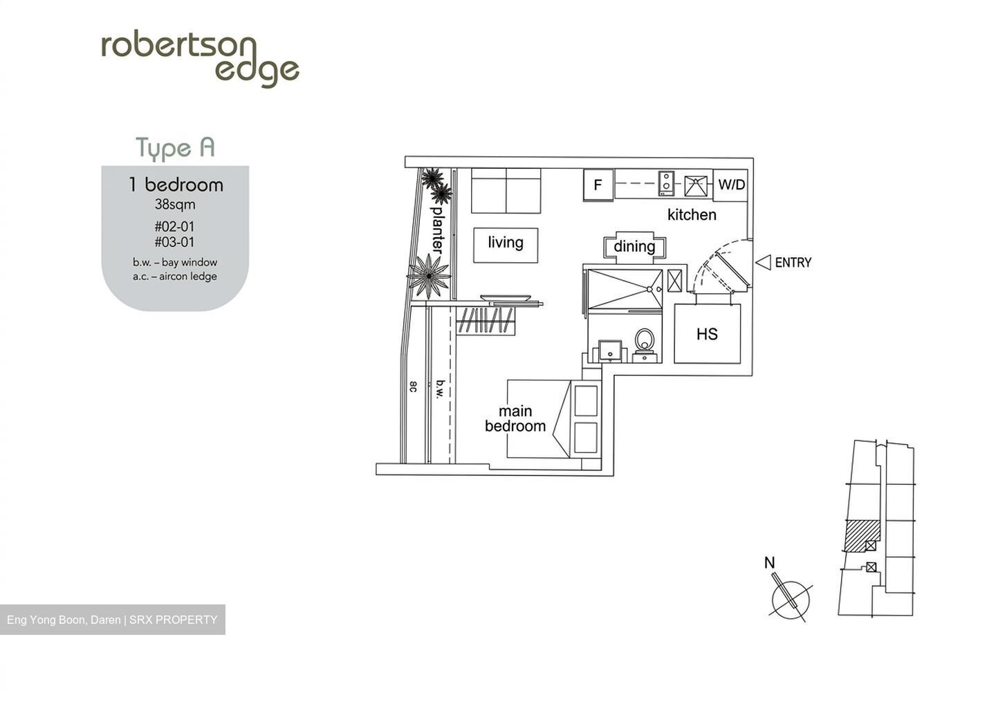 Robertson Edge (D9), Apartment #605443981